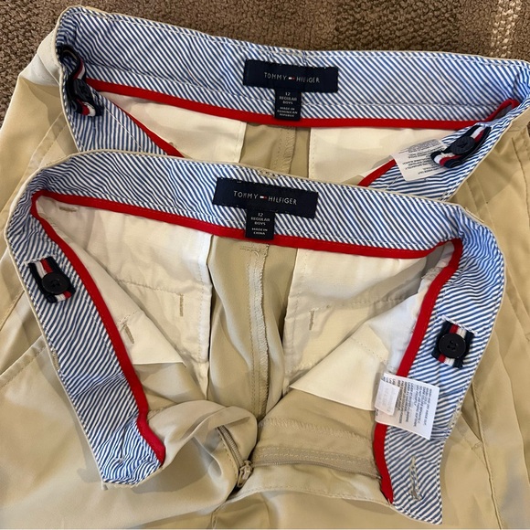 Boys Tommy Hilfiger Uniform Golf Performance size 12 Khaki - Picture 5 of 10